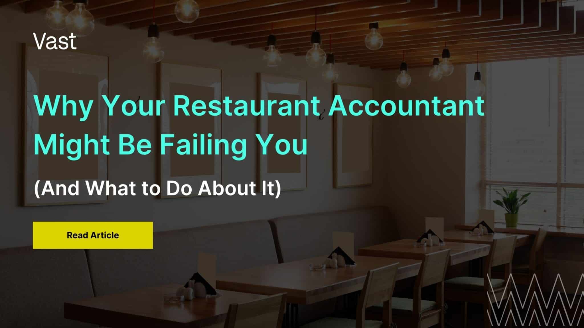 restaurant accountant