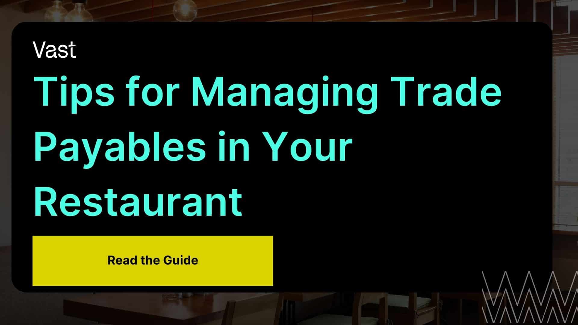 Managing Trade Payables