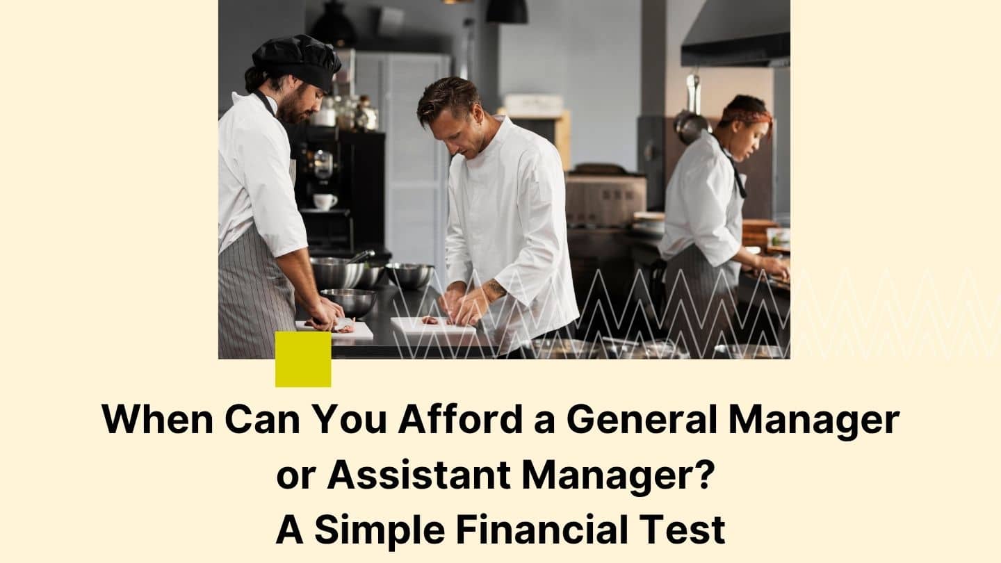 Afford a Restaurant Manager