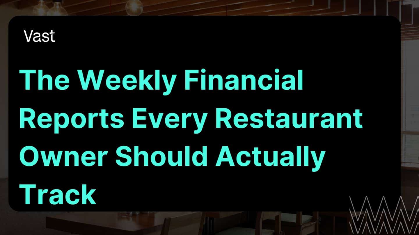 Financial Reports for Restaurant Owners