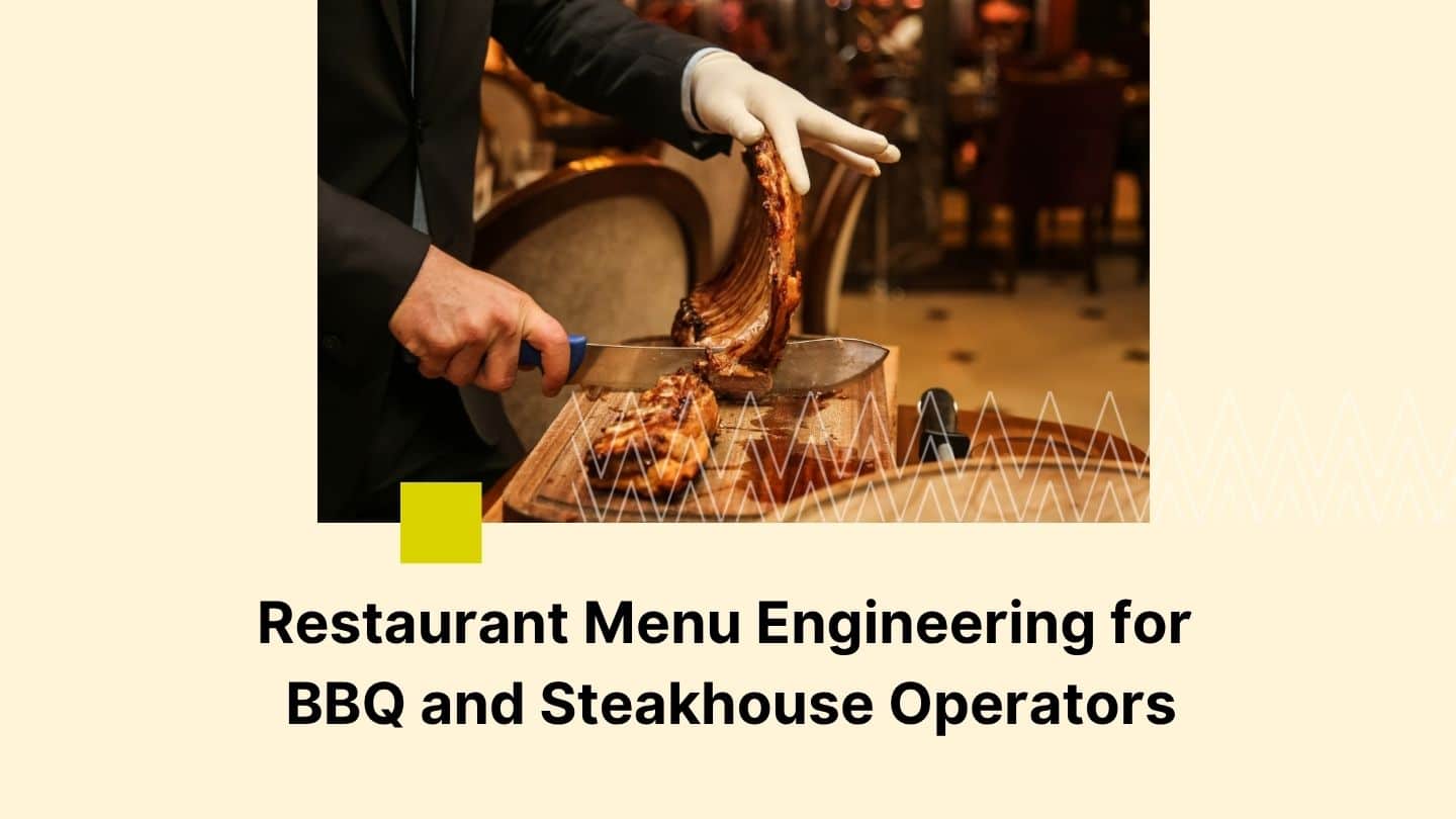 Restaurant Menu Engineering for BBQ