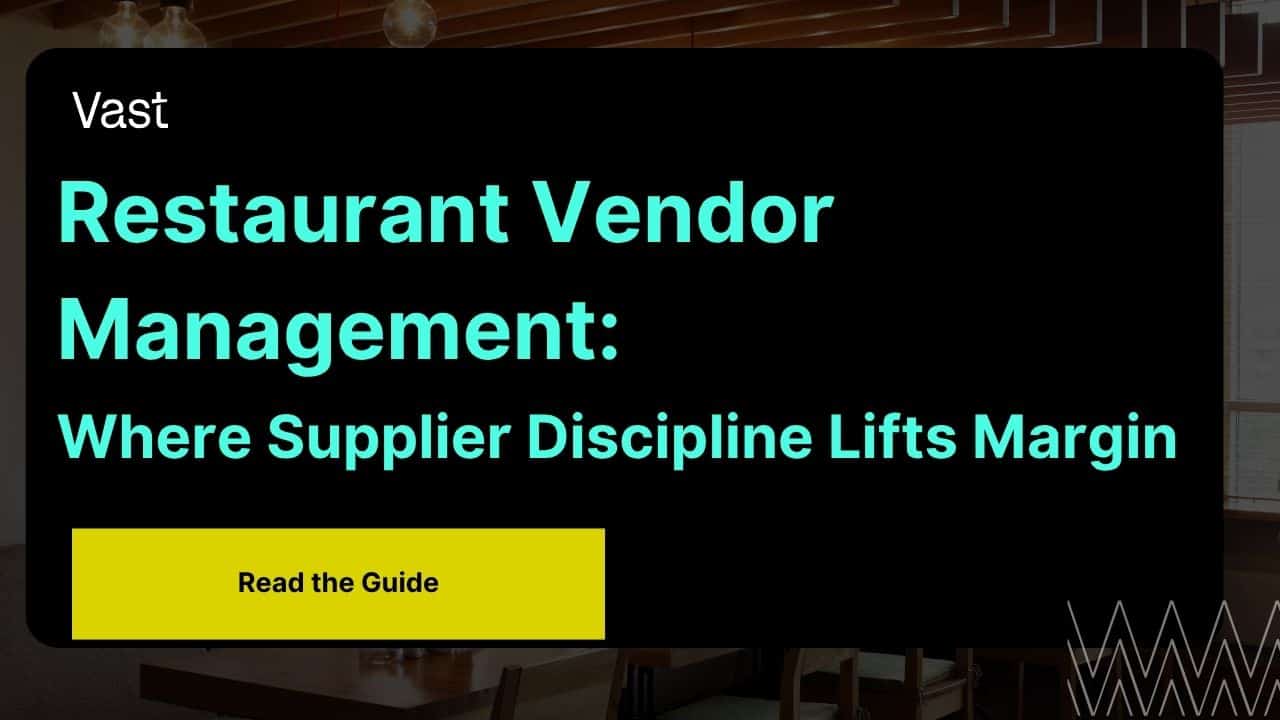 Restaurant Vendor Management